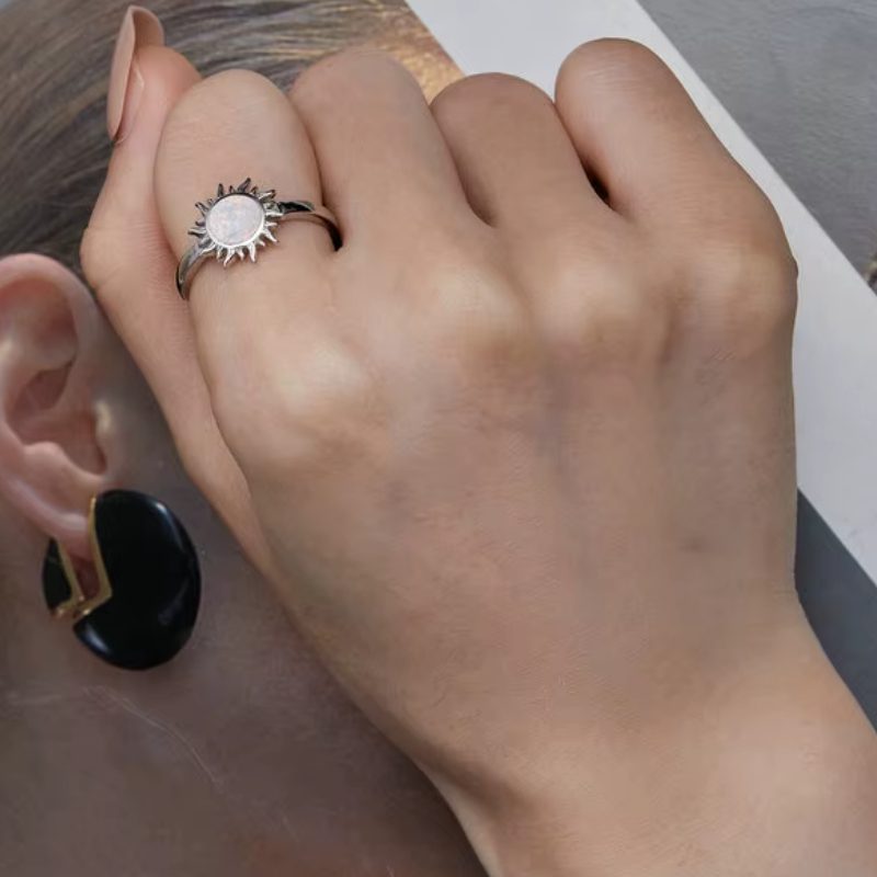Anillo Sol Radiante