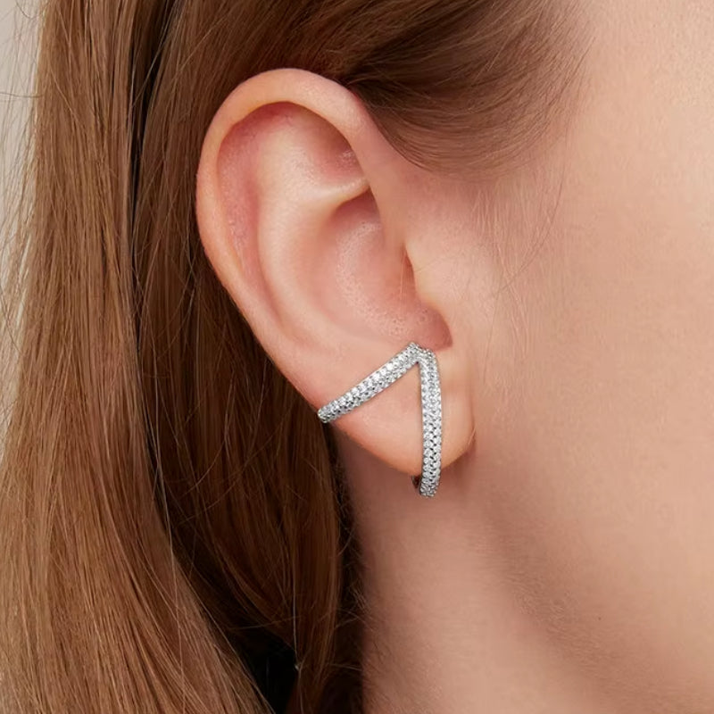 Ear Cuff Brisa de Cristal