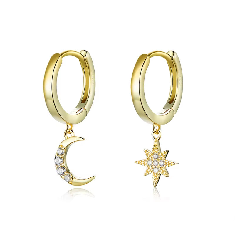 Aretes Eclipse Dorado