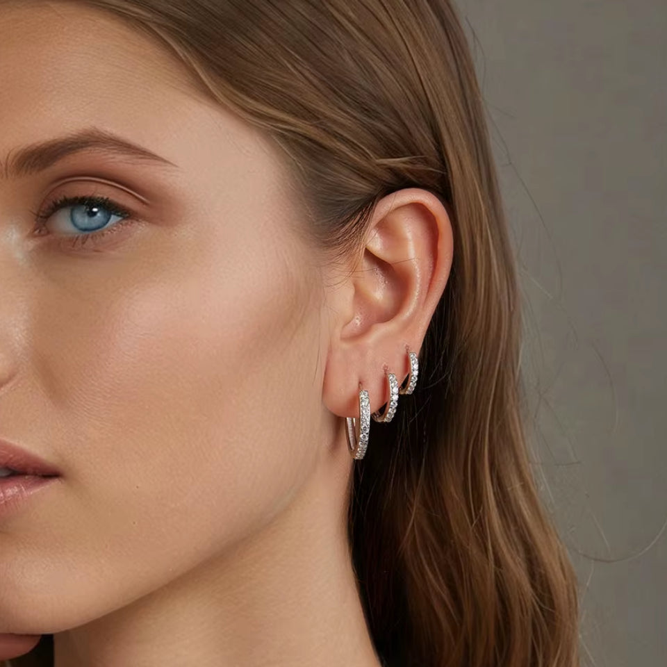 Aretes Oro Luminé