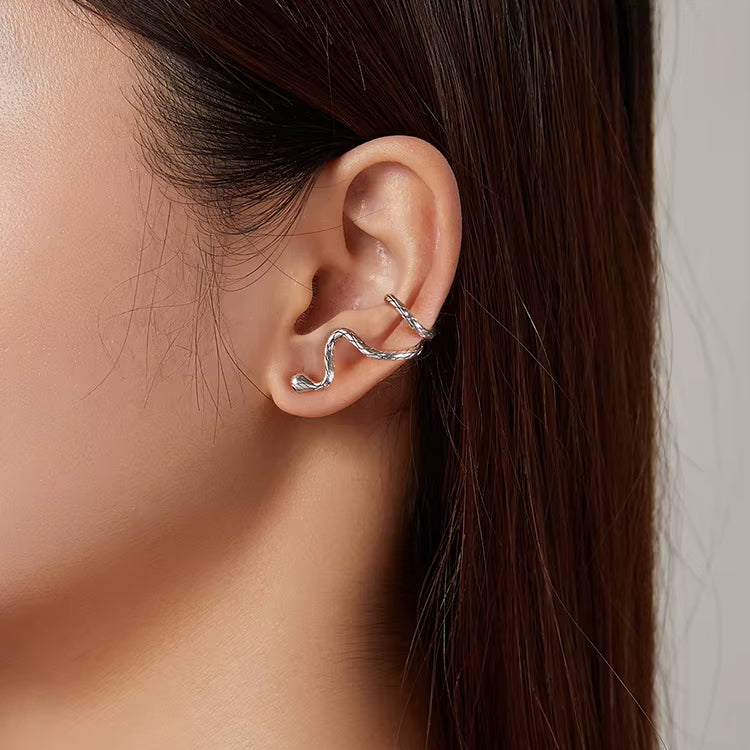 Ear Cuff Serpiente Mágica