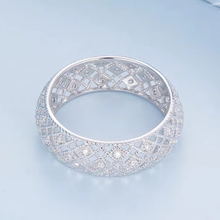 Anillo Encaje Brillante