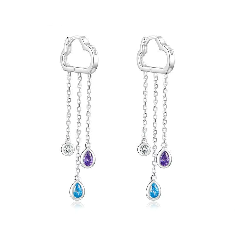 Aretes Lluvia Celestial