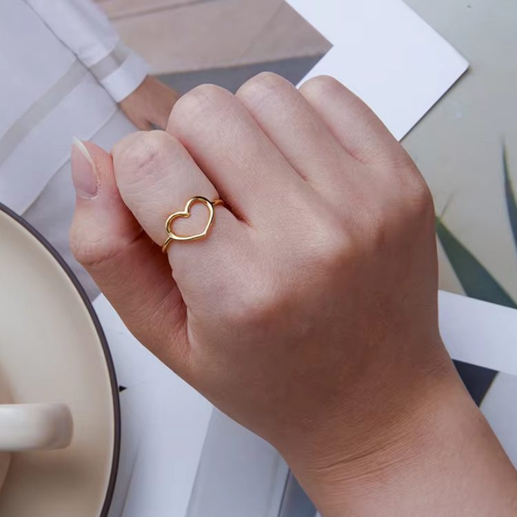 Anillo Corazón Abierto