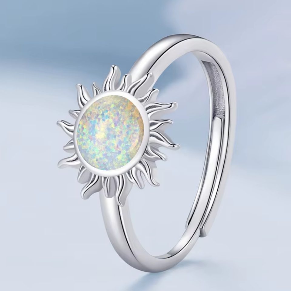 Anillo Sol Radiante