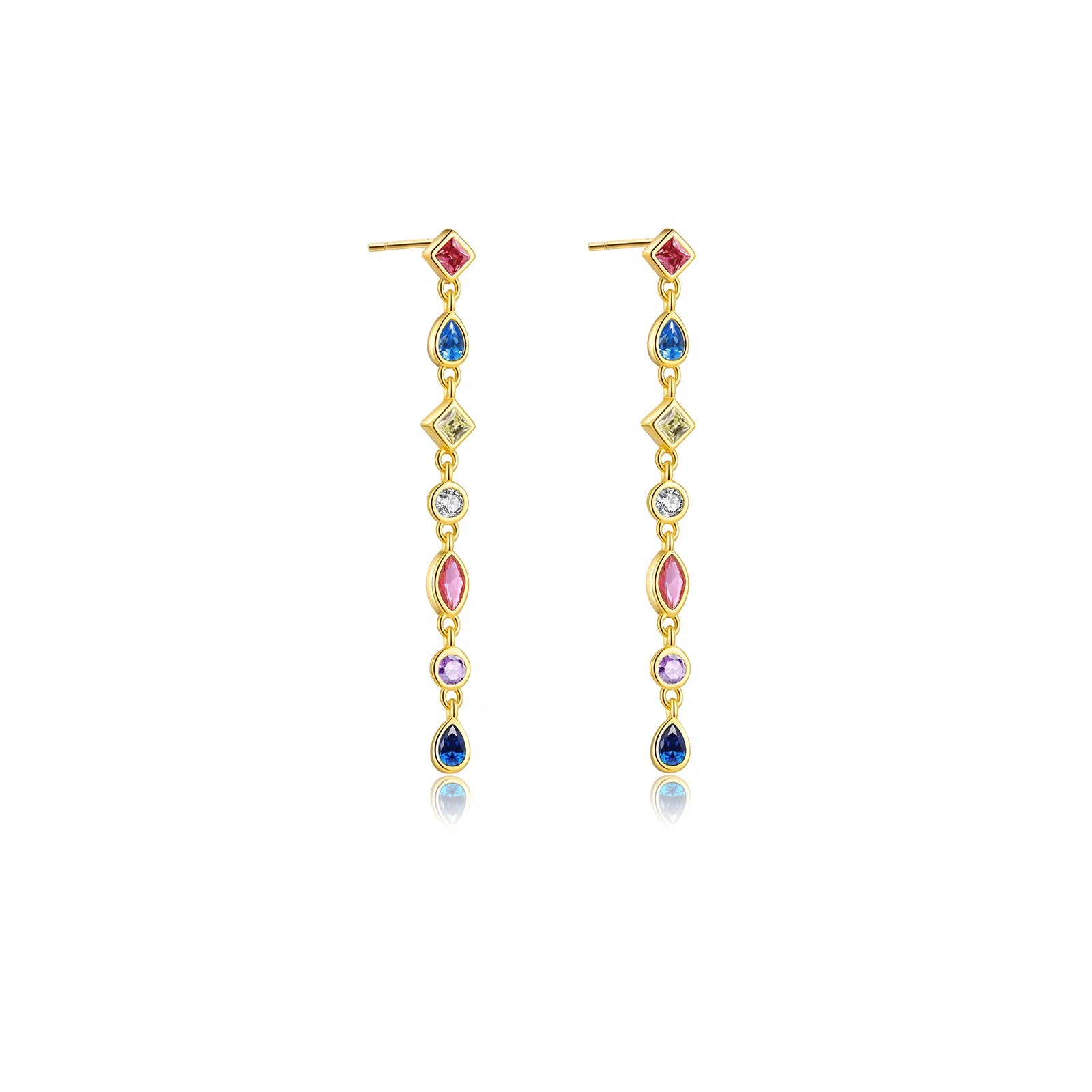 Aretes Constelación Cruzada