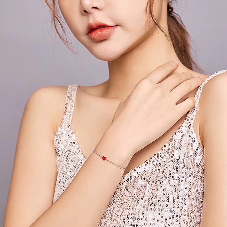 Pulsera Corazón Escarlata