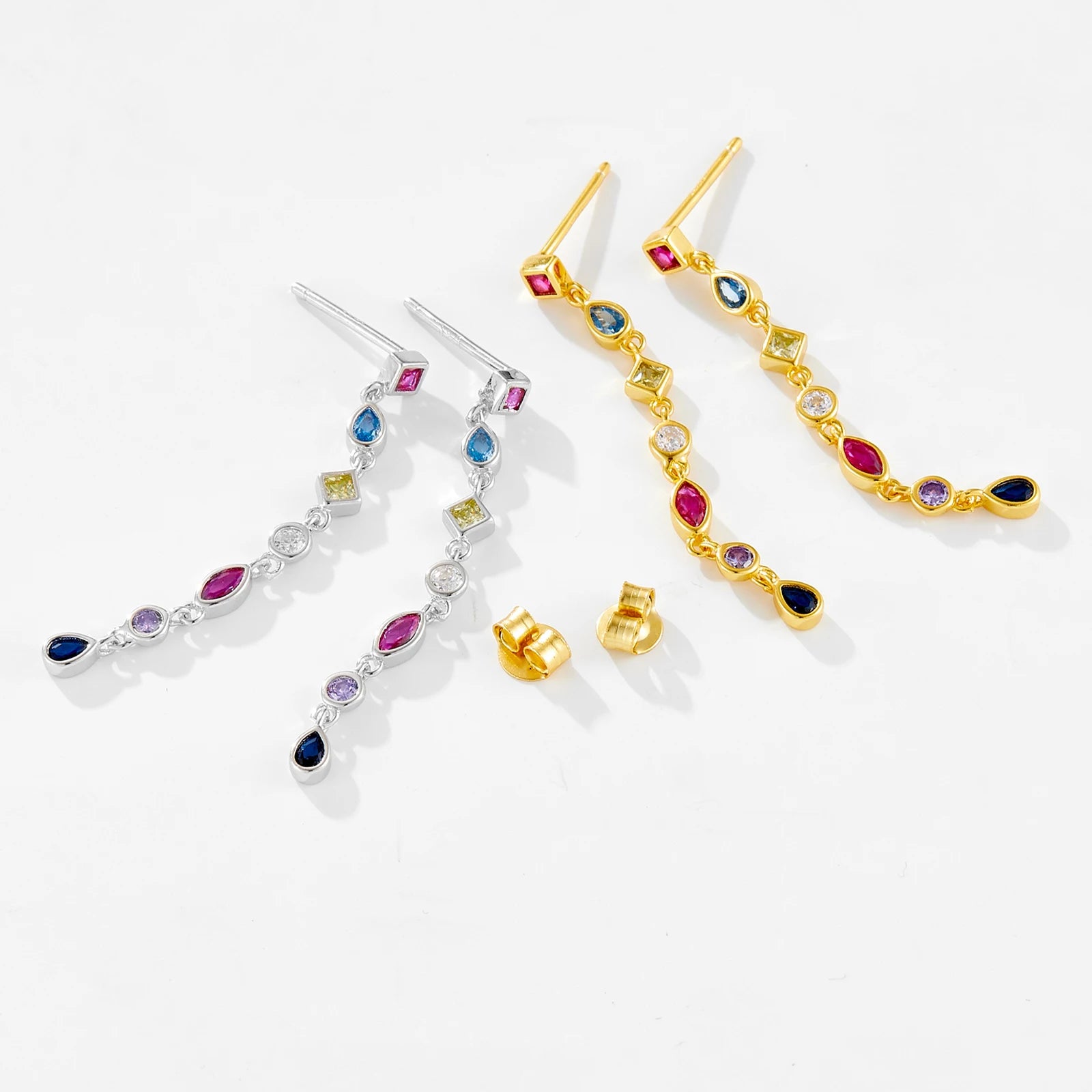 Aretes Constelación Cruzada