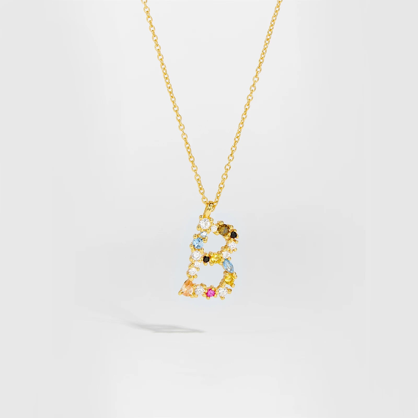 Collar Letras Celestiales - Oro