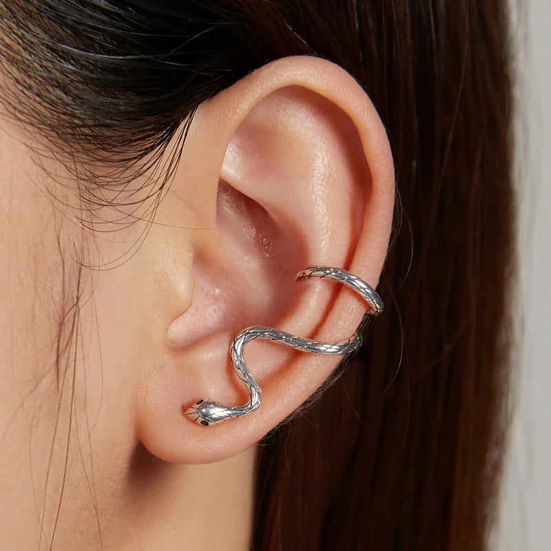 Ear Cuff Serpiente Mágica