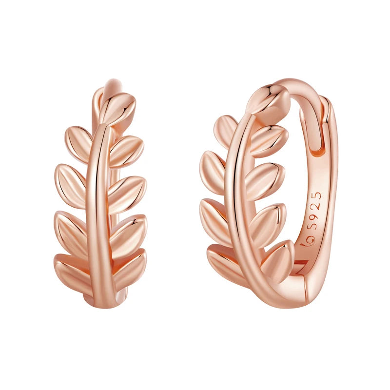 Aretes Laurel Dorado