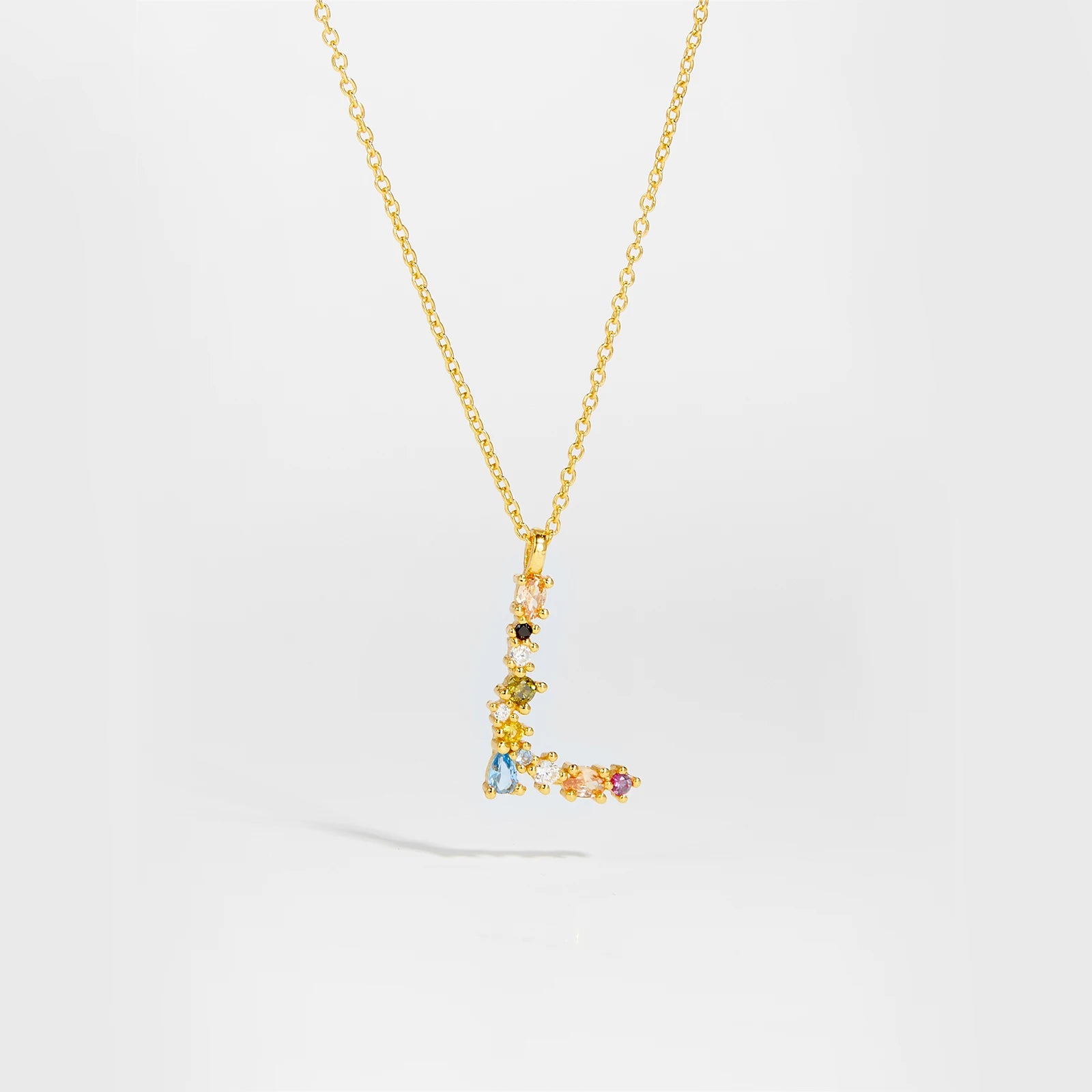 Collar Letras Celestiales - Oro