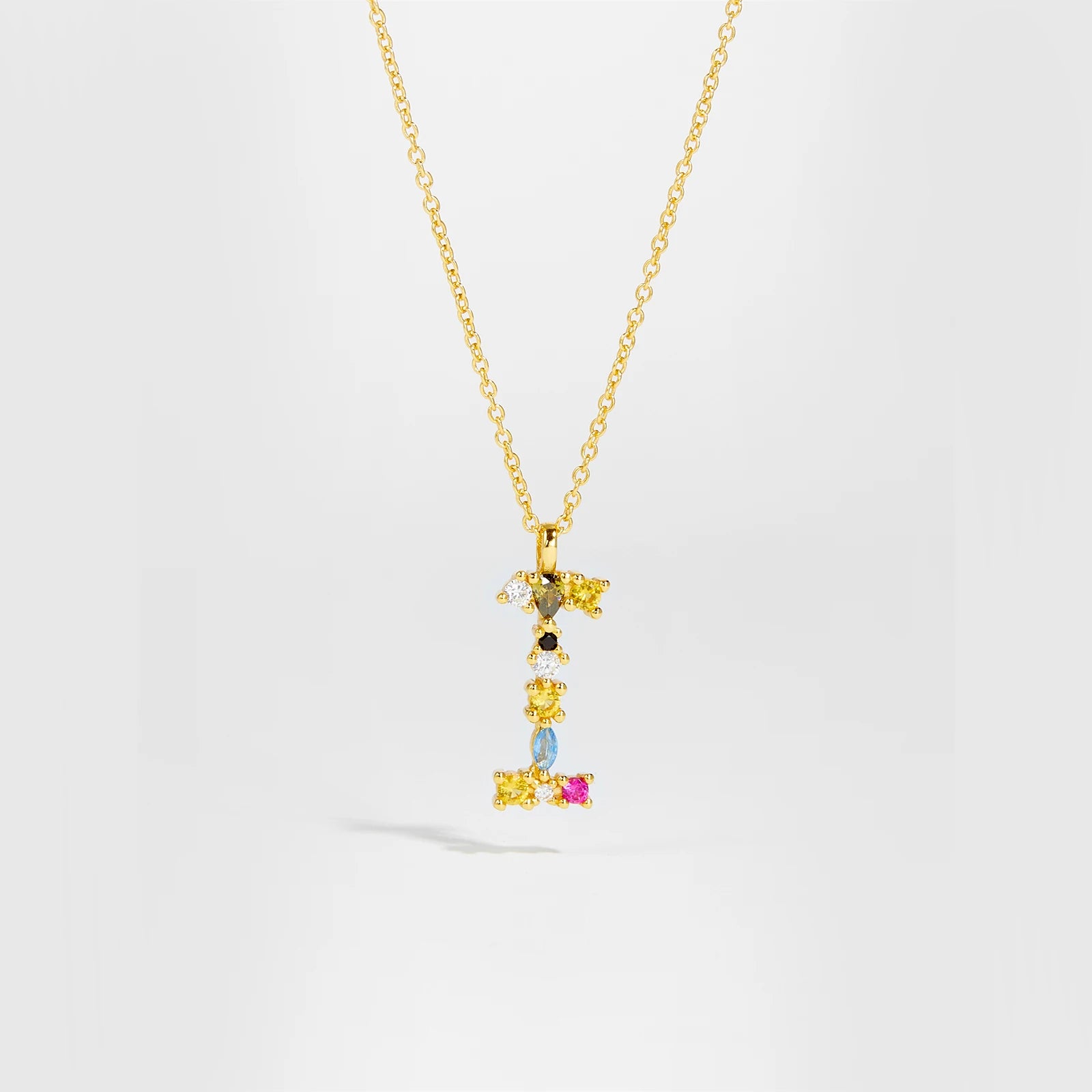 Collar Letras Celestiales - Oro