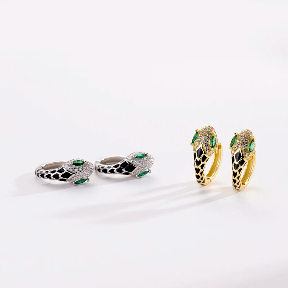 Aretes Víbora Imperial