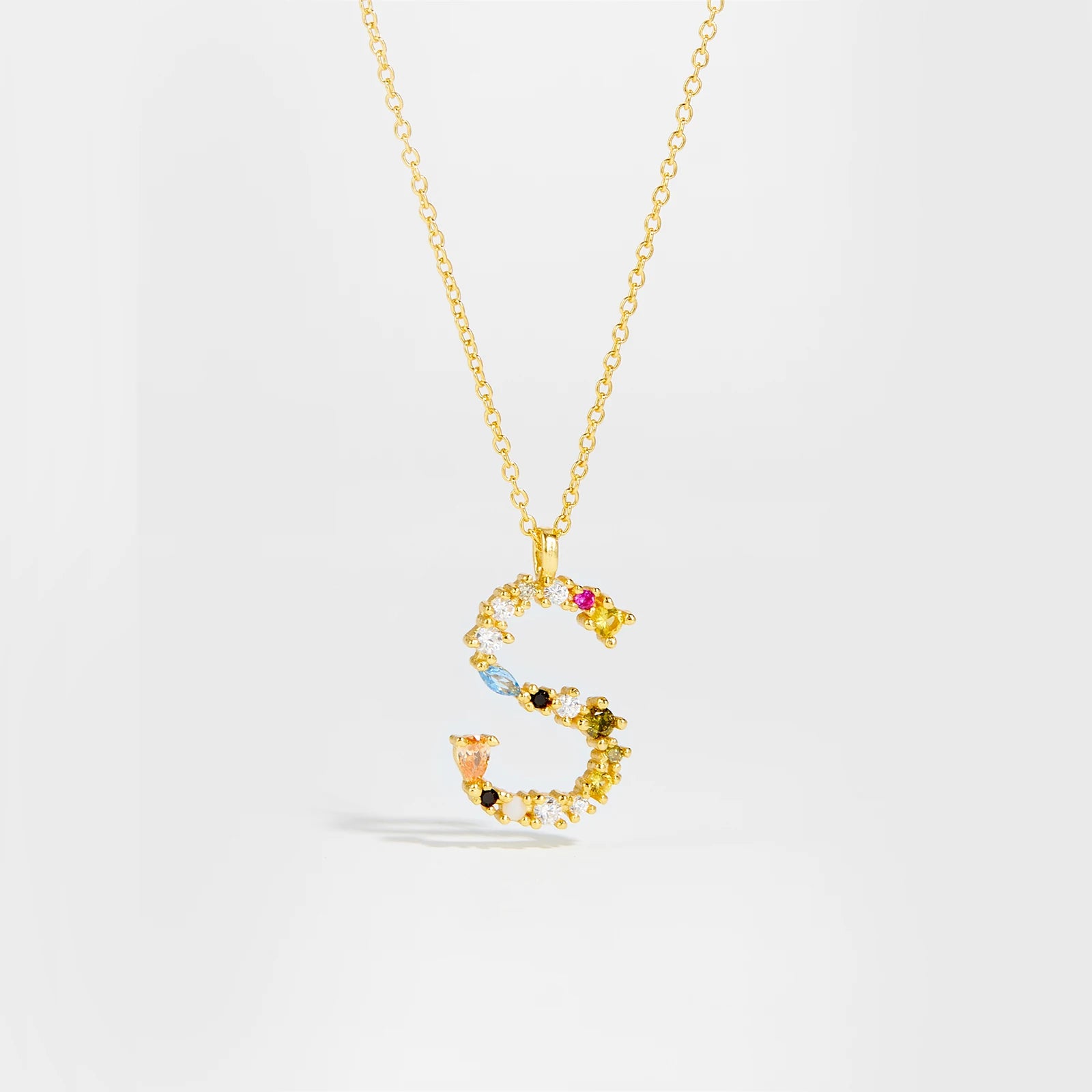 Collar Letras Celestiales - Oro