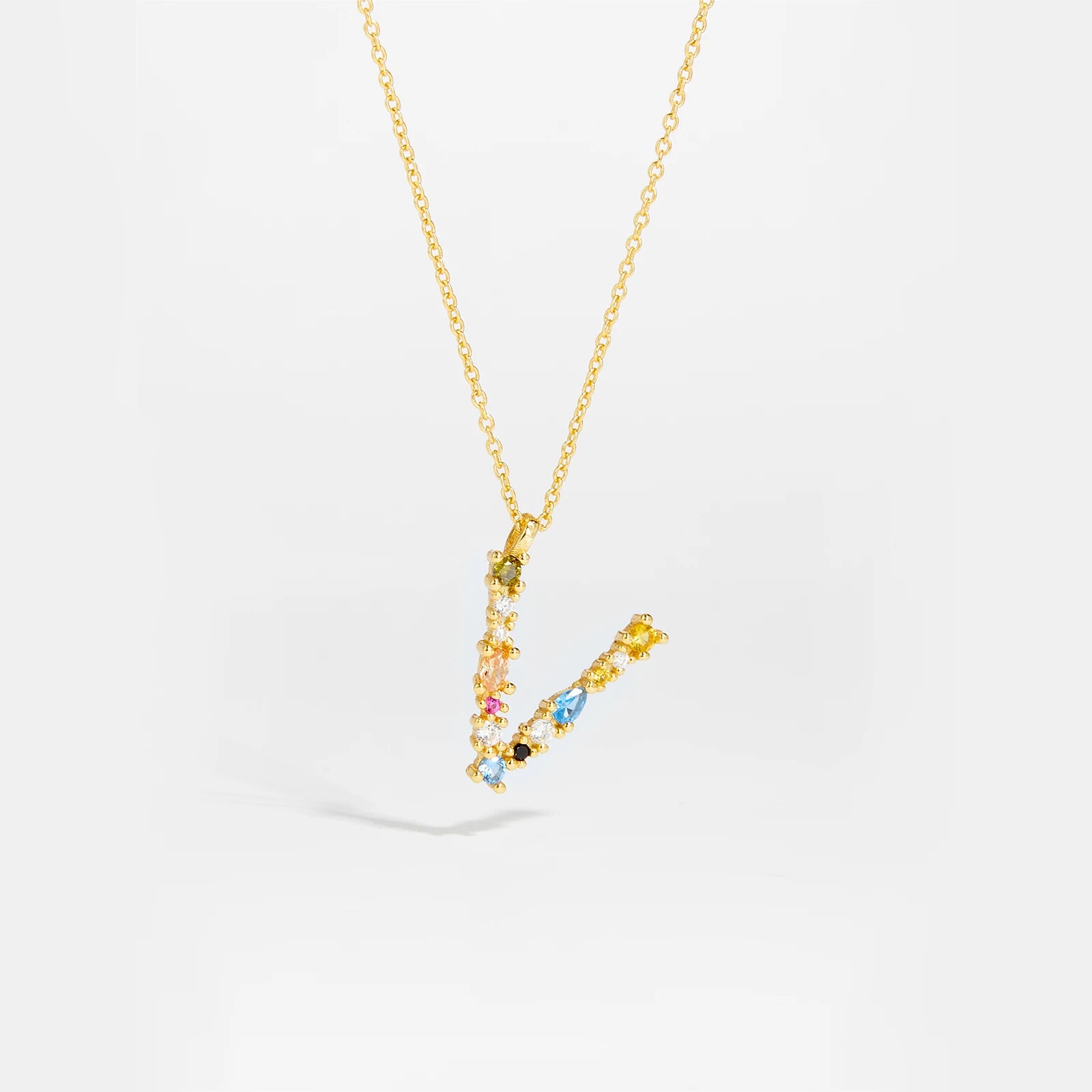 Collar Letras Celestiales - Oro