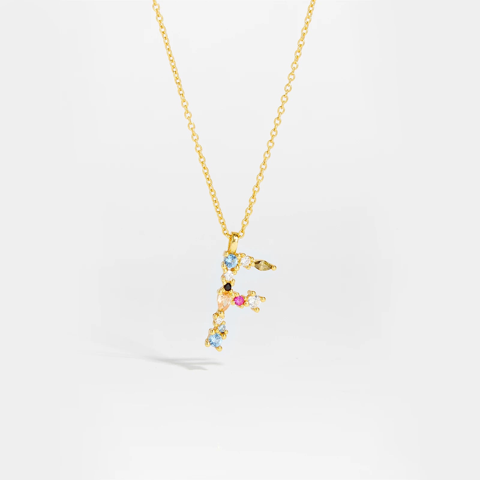 Collar Letras Celestiales - Oro