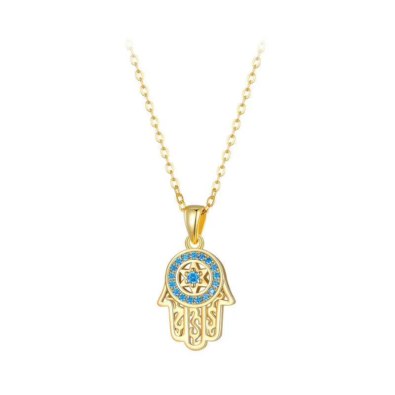 Collar Mística de Hamsa