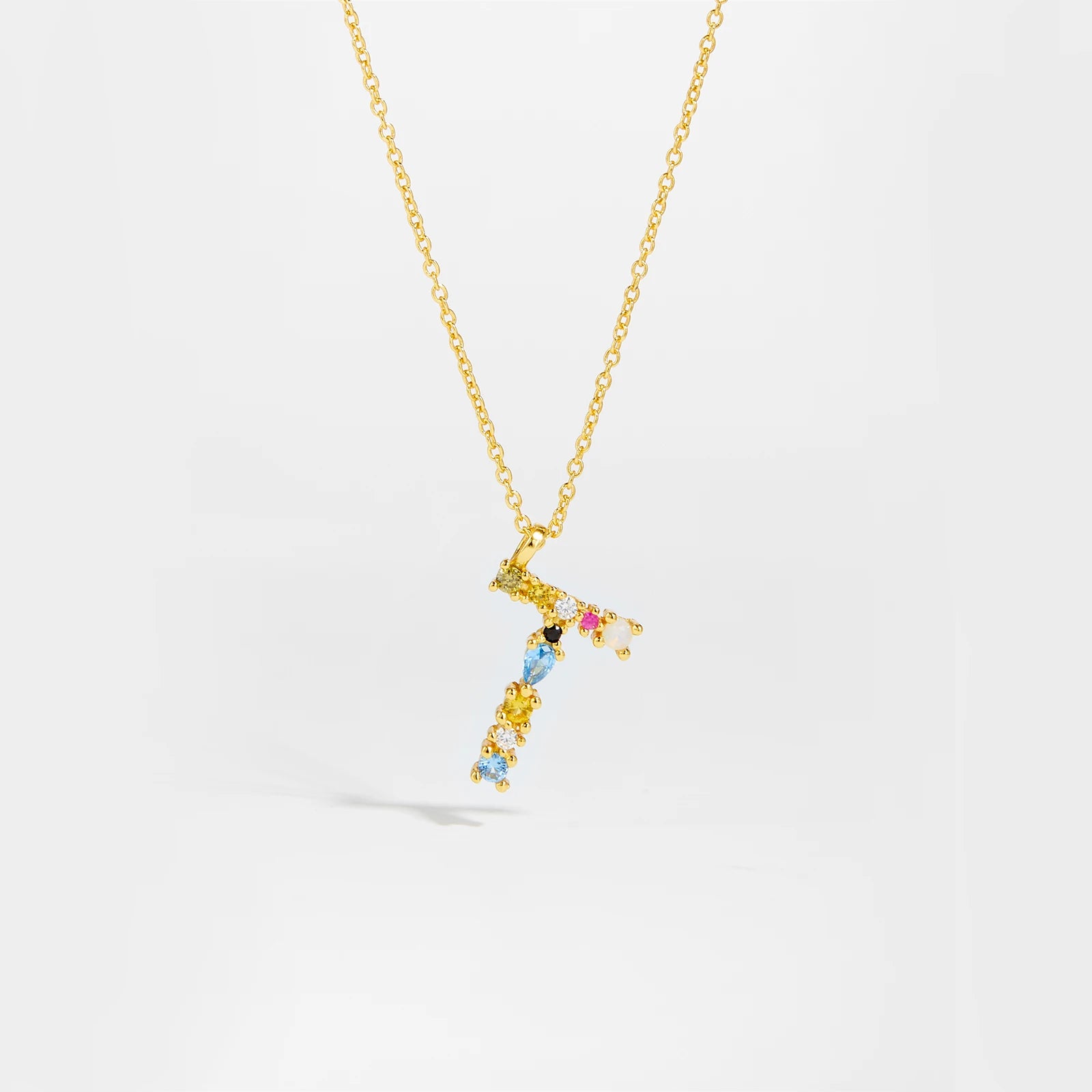 Collar Letras Celestiales - Oro