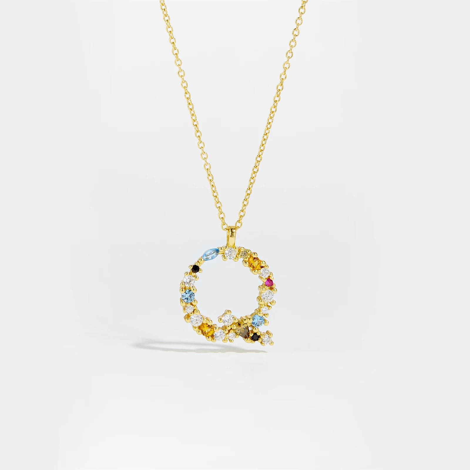 Collar Letras Celestiales - Oro