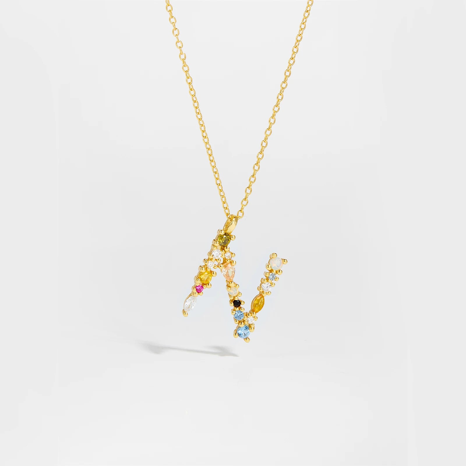 Collar Letras Celestiales - Oro