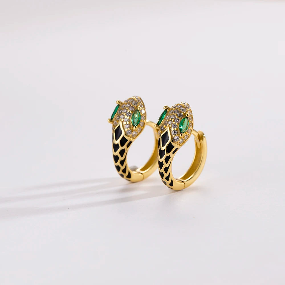 Aretes Víbora Imperial