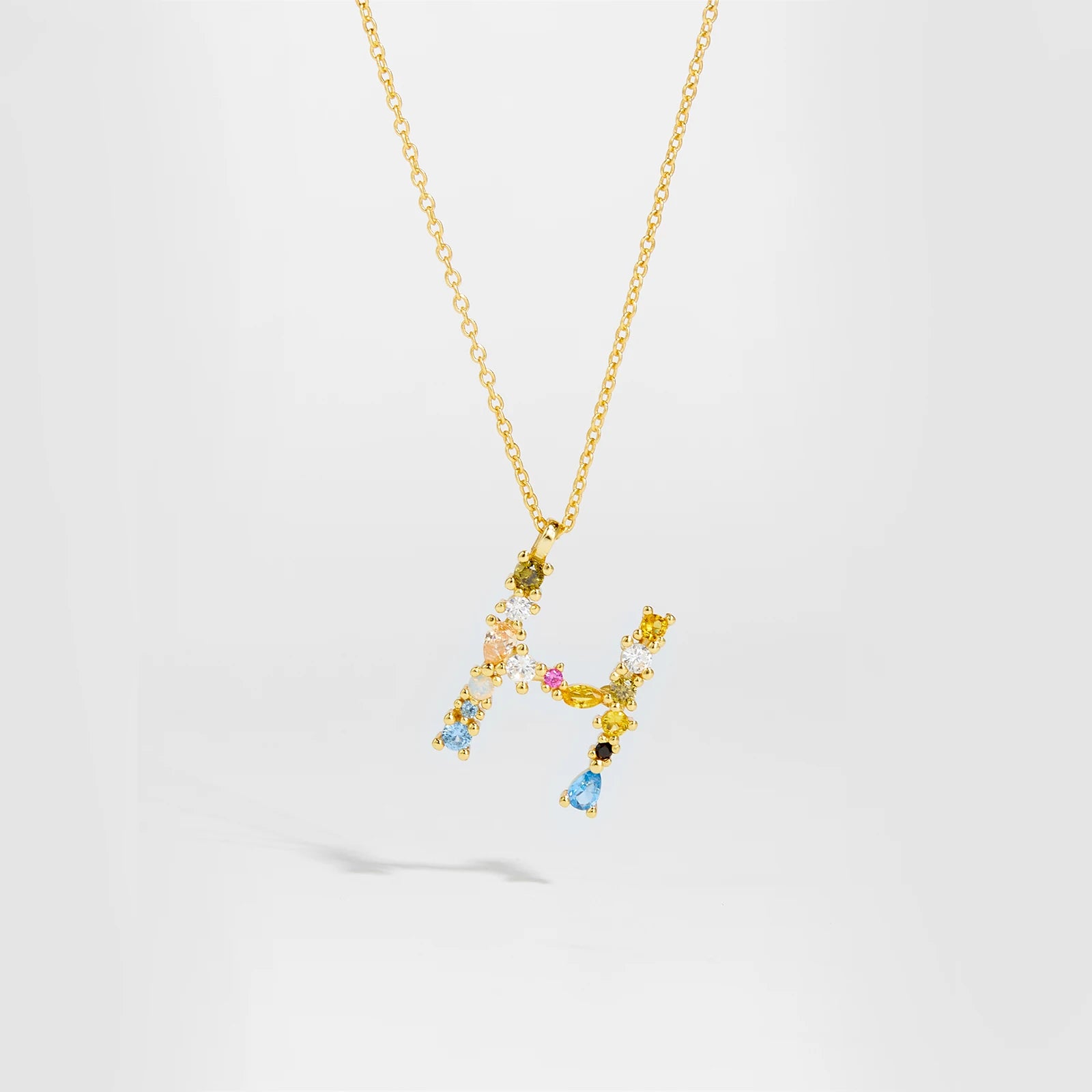 Collar Letras Celestiales - Oro