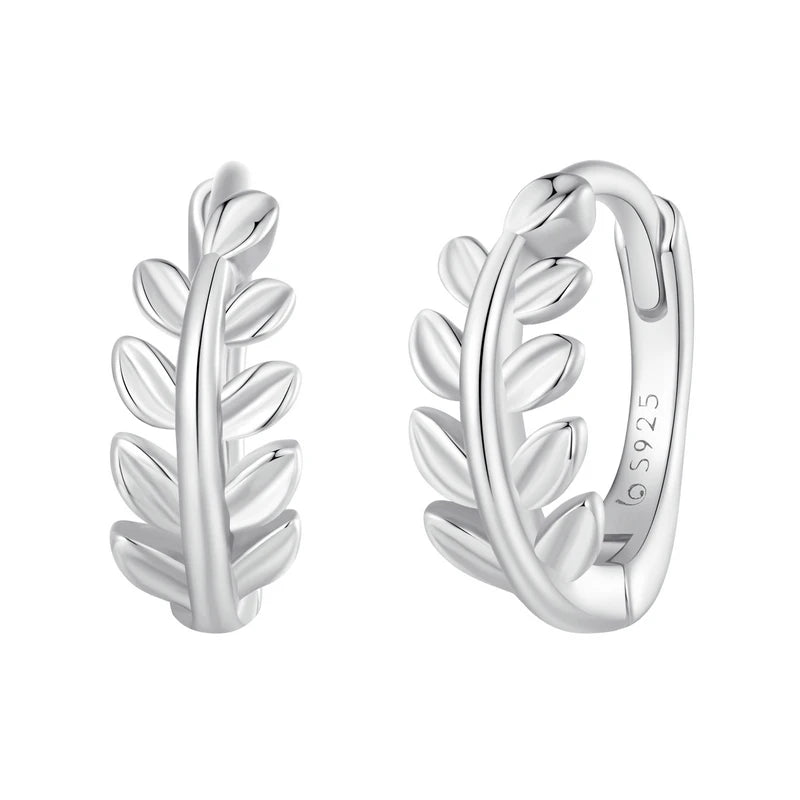 Aretes Laurel Dorado