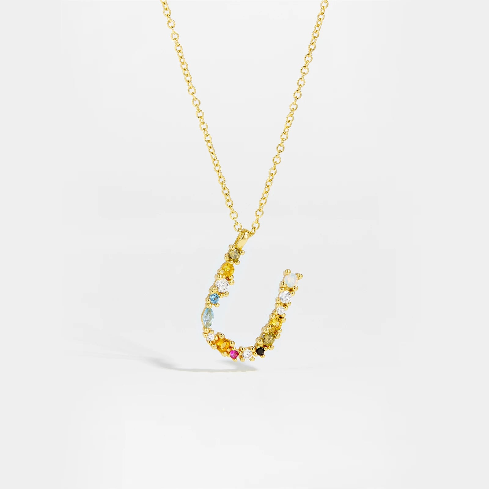 Collar Letras Celestiales - Oro