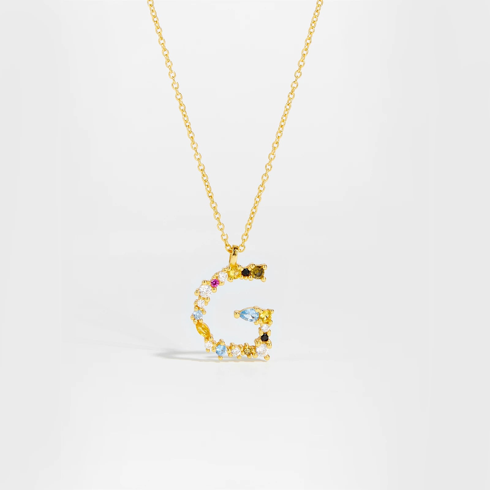 Collar Letras Celestiales - Oro