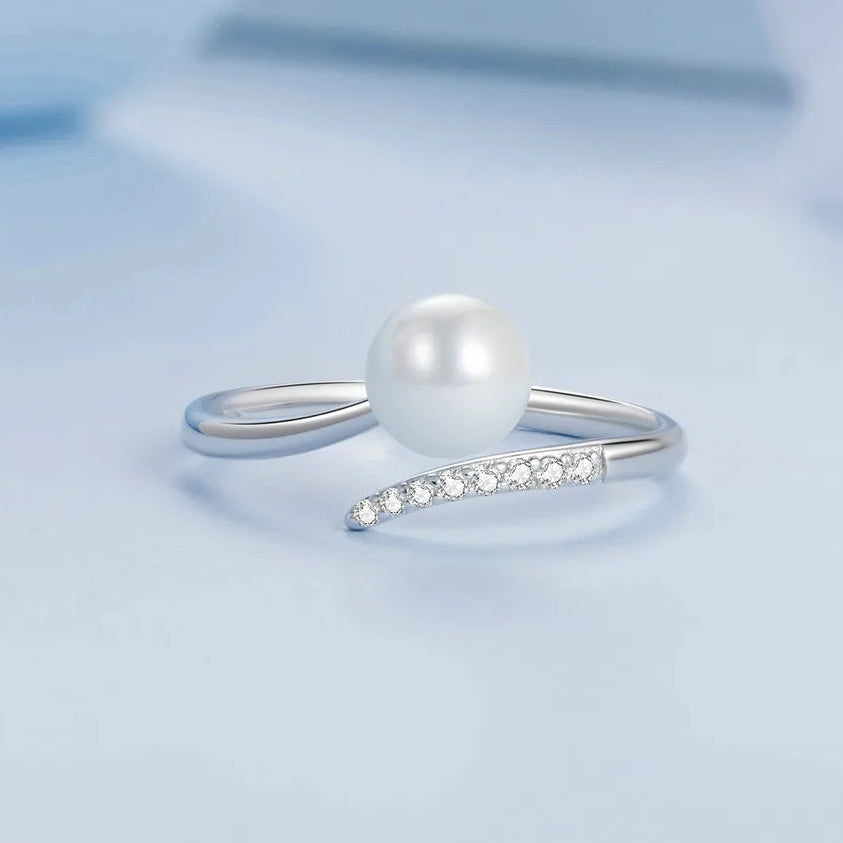 Anillo Abierto de Perla