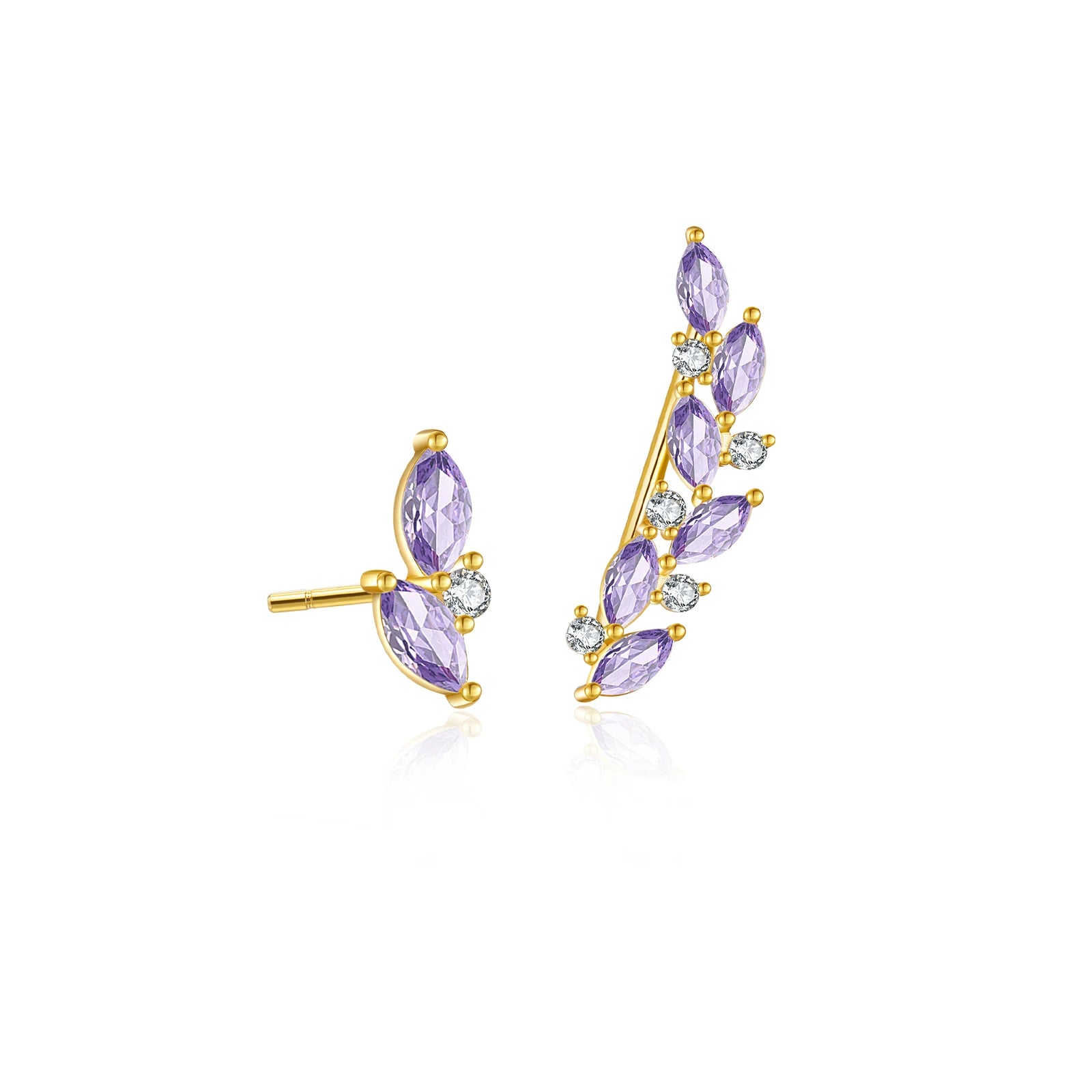 Aretes Lila Imperial