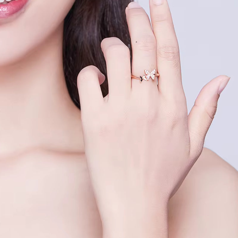Anillo Mariposas