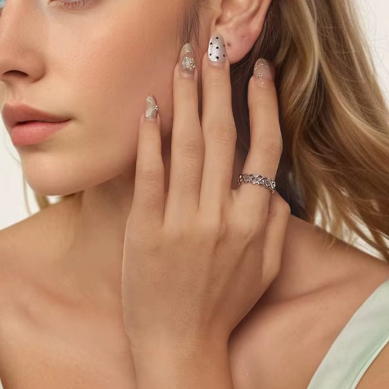Anillo Trenzado Infinito