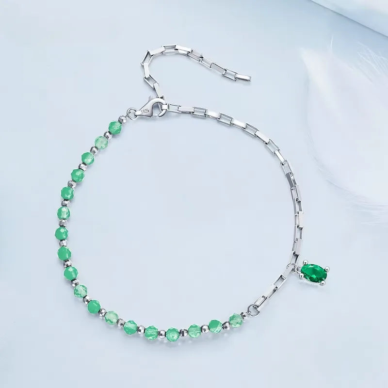 Pulsera Esmeralda Luz