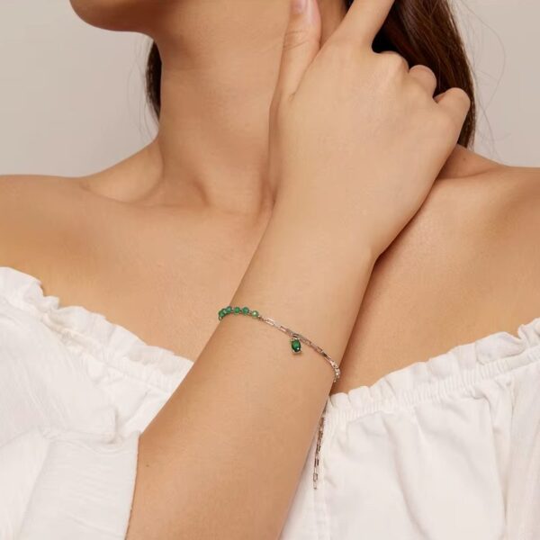 Pulsera Esmeralda Luz - Image 2