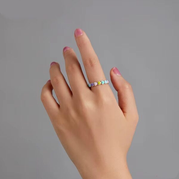 Anillo Corazones Pastel - Image 2