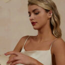 Ear Cuff Aurora de Moissanita