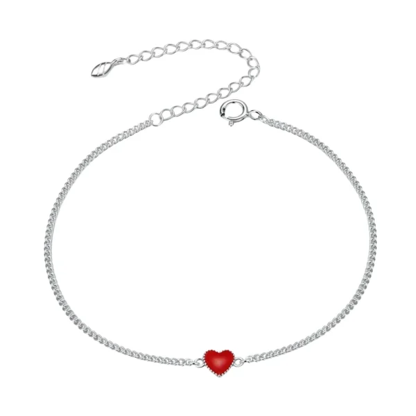 Pulsera Corazón Escarlata